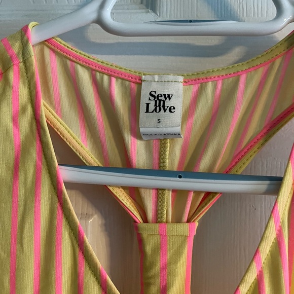 Sew In Love Racerback Tank Top - Picture 3 of 5